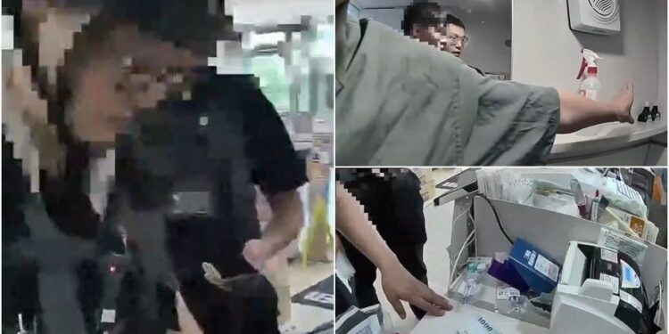 影音/超商廁所赫見55.2萬現鈔 竟是補鈔保全遺落