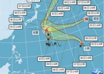 影音/20261005強颱+中颱+輕颱齊共舞 太平洋不太平