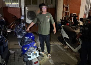 這不是共享機車!竊嫌偷騎還稱「借用」 前鎮警3小時逮人拆治安未爆彈