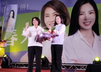 屏縣第三選區縣議員候選人潘炩禕成立競選總部 潘孟安錄影推薦及周春米站臺力挺