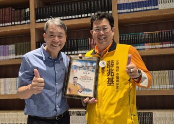 邱萬興出任薛兆基文宣策略創意總顧問 表態:本土議會要過半,不能沒有這一席