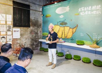 新港文化館20週年　400人共創「大家都來聽聽．稻香在唱歌」藝術展