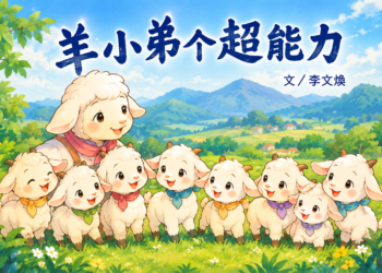 【客語文薈】《羊小弟个超能力》  這是改編自七隻小羊的故事，用客語文書寫 （四縣腔） 