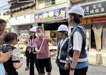 永樂街改善工程問題頻傳 温芝樺批工安防護不足要求建立工程通報平台