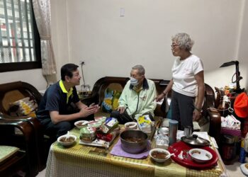秋颱「薔琵」來襲不鬆懈 彰化榮服處加強關懷守護榮民眷平安