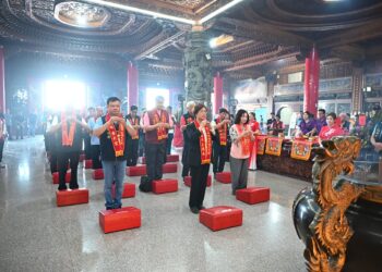 彰化縣媽祖祈福文化節登場 13尊媽祖齊聚芳苑普天宮