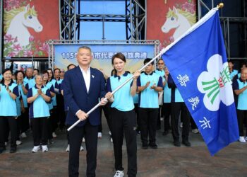 嘉市115年全民運代表隊授旗　225人力拚桃園創佳績