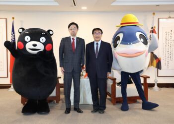熊本縣知事及議長連袂拜會黃偉哲 感謝台南雪中送炭助熊本震災復興