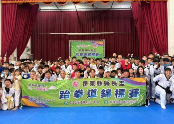 115年屏東縣縣長盃跆拳道錦標賽　萬丹國中活動中心開戰