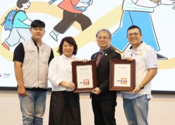 扶輪之子認養120名嘉市兒少 144萬元獎助學金暖心助學