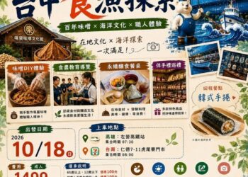 【探產業、啟漁識、循永續】威果旅行社串聯台中雙館,打造親子共學深度知性遊新典範、兼具文化與永續