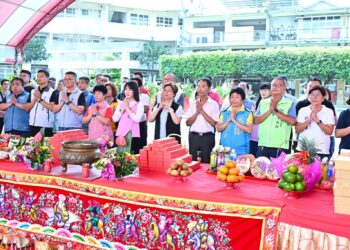 影音/田尾國中新生樓投入1.5億元拆除重建動土  未來提供師生完善的學習及實作空間