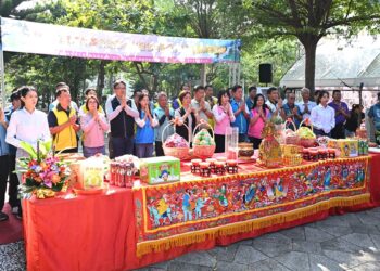 打造海線全齡共融特色遊戲場   伸港公兒四公園「什股探索之森」開工
