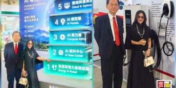 2026「台灣國際淨零永續展與台灣國際智慧能源週」開展  AI遇見能源與文明：從黃仁勳算力革命 看王應傑能源布局與胡寶莉永續初心 — 電力成為國家競爭戰略核心。