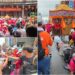 影音/蘭陽媽祖文化節遶境雨中行 信眾依然爭相鑽轎腳索取平安符