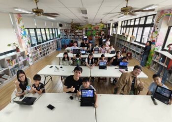 偏鄉小孩搞AI 聯發科義助桃源國小創作影片