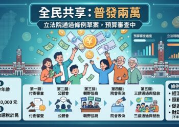 普發2萬特別條例獲朝野共識順利付委