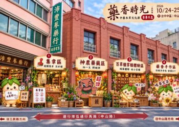 老藥房變身週末遊樂場!台中「藥香時光」10/24登場,秤藥手作、巨型扭蛋玩進舊城