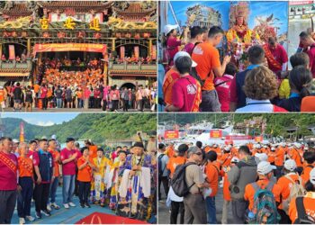 影音/蘭陽媽祖文化節海陸遶境啟航 千人百船護駕祈福